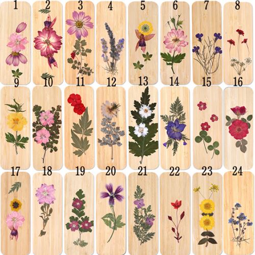 Bamboo Wood Handmade Recycled Creative Bookmark