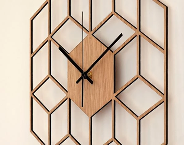 Creative Modern Geometric Graphic Wall Clock